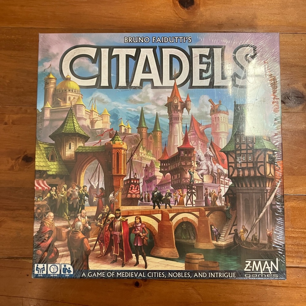 Unopened Citadels Board Game